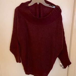 Off shoulder sweater